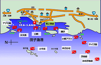尊之島前マップ